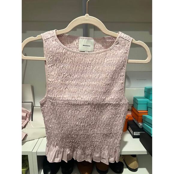 Reformation Laguna two pieces Set Pink size 4 - Picture 5 of 9